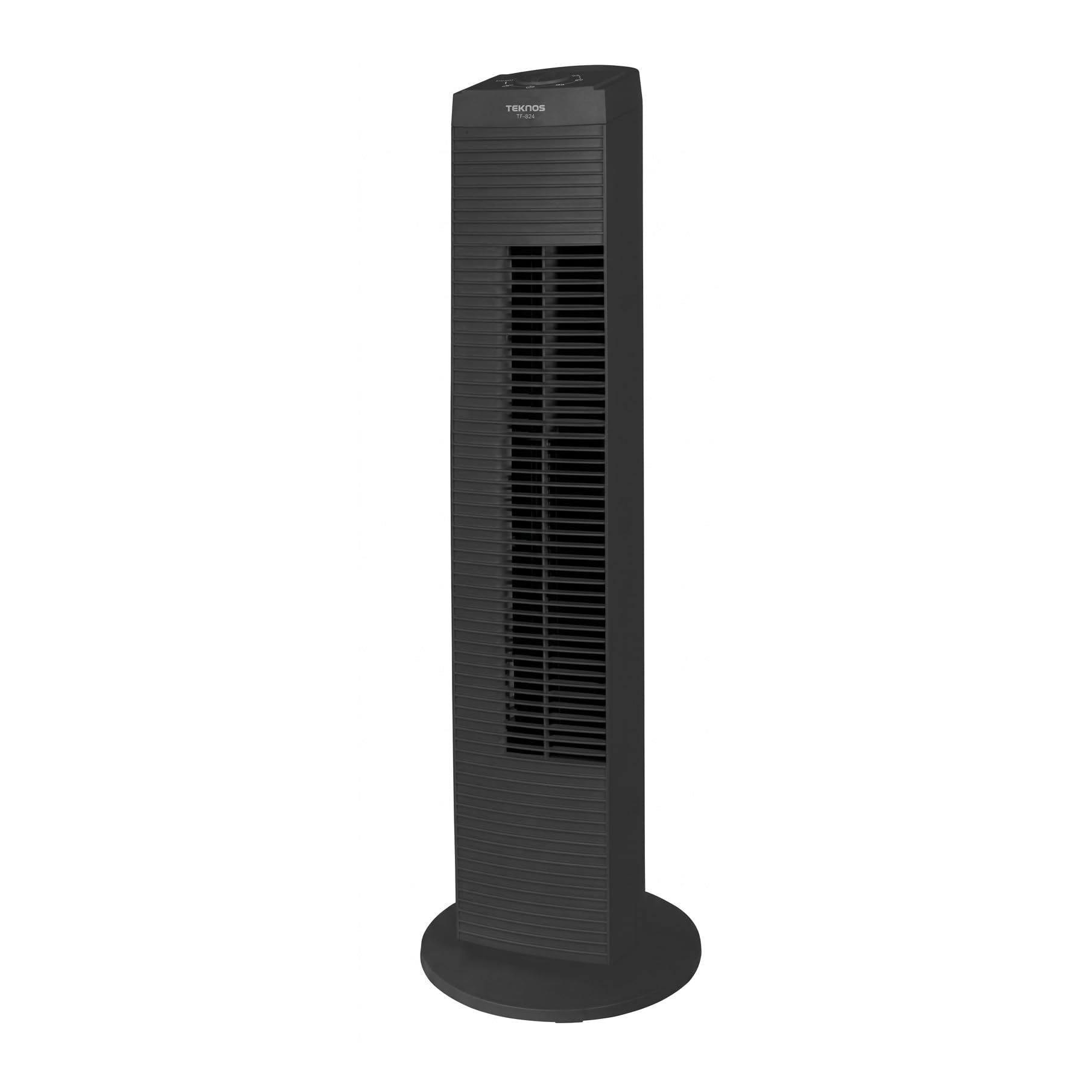Amazon | TEKNOS タワー型扇風機(メカ式)(ブラック) TF-824(K) | 省